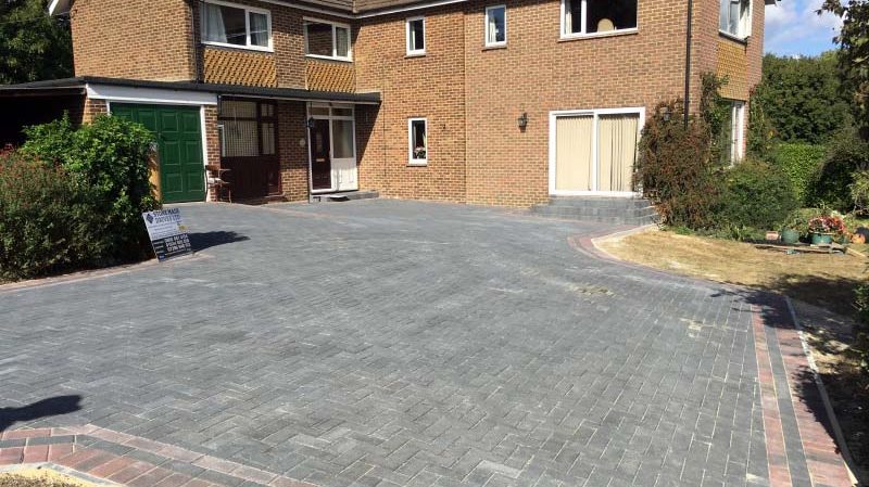 groundwork block paving driveway 18