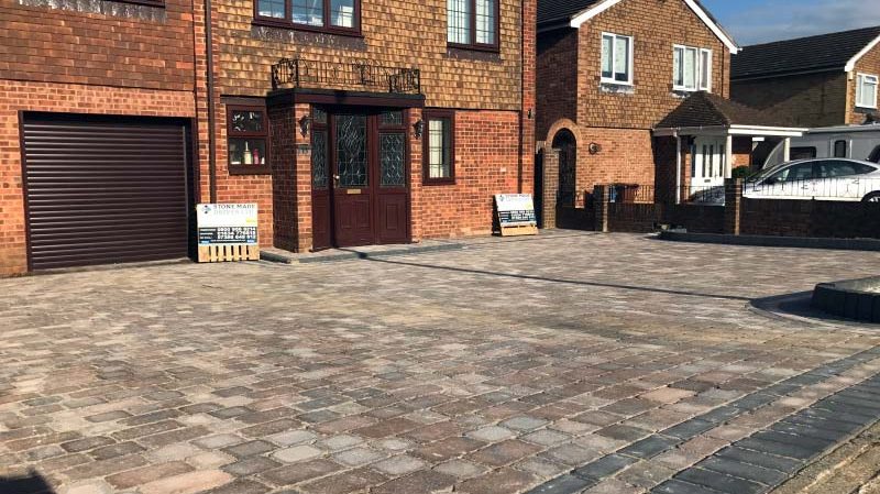groundwork drainage block paving driveway 10