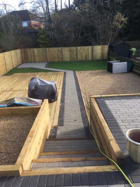 landscaping decking block paving fencing 05