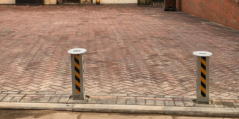security bollard driveway