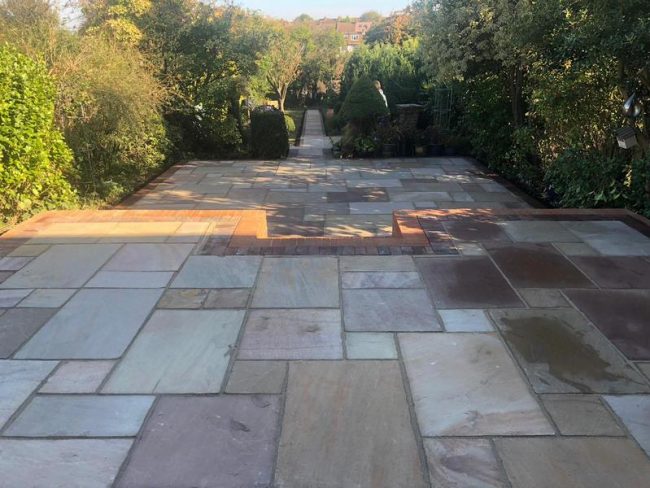 lancashire patio project back garden 17