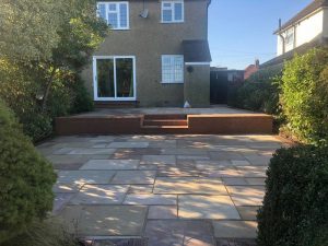 Lancashire Patio Project Back Garden