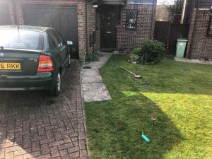 block paving foot path ramp 00