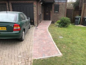 block paving foot path ramp 02