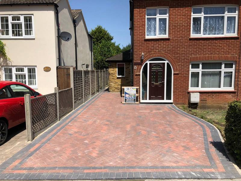 Block Paving Driveway - After