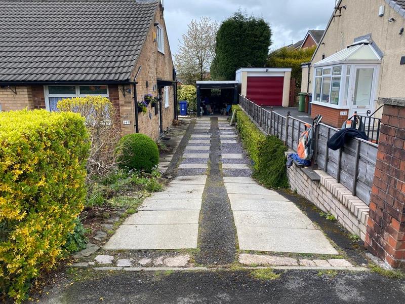 lancashire house block paved driveway 01