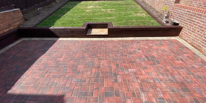bury block paving landscaping fencing 13
