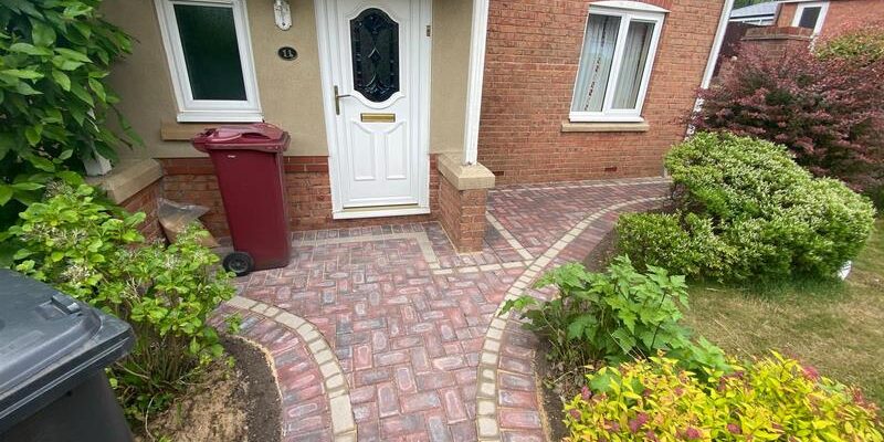 bury block paving landscaping fencing 15