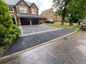 Executive Block Paved Driveway in Blackburn