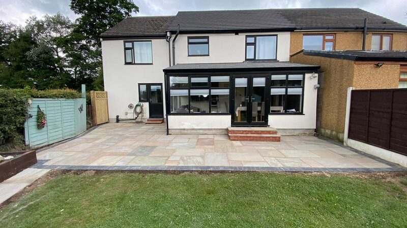 indian sandstone patio clitheroe lancashire03