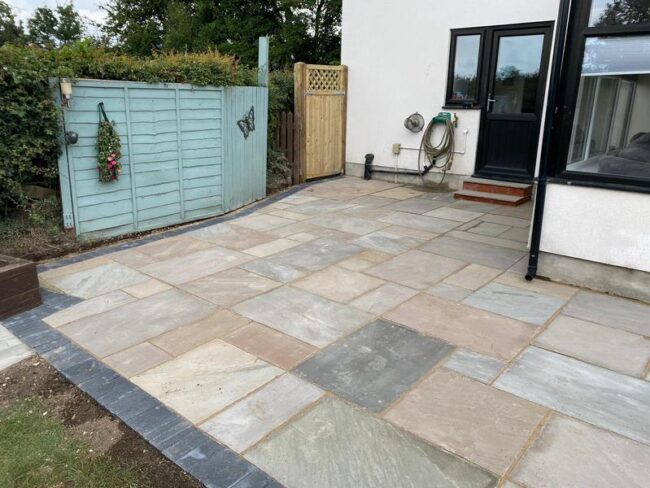 indian sandstone patio clitheroe lancashire10