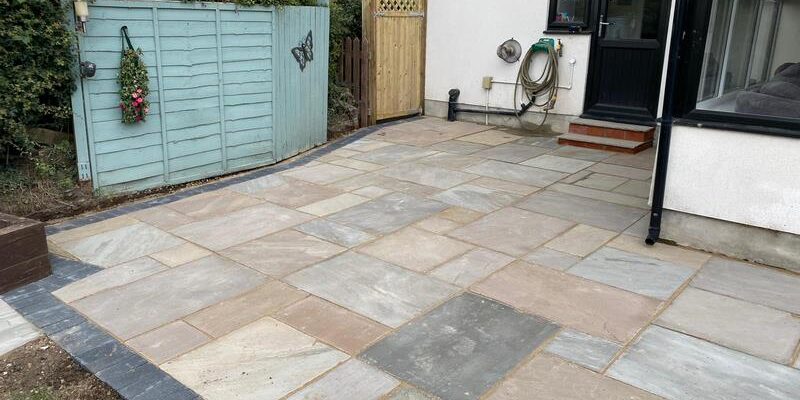 indian sandstone patio clitheroe lancashire10
