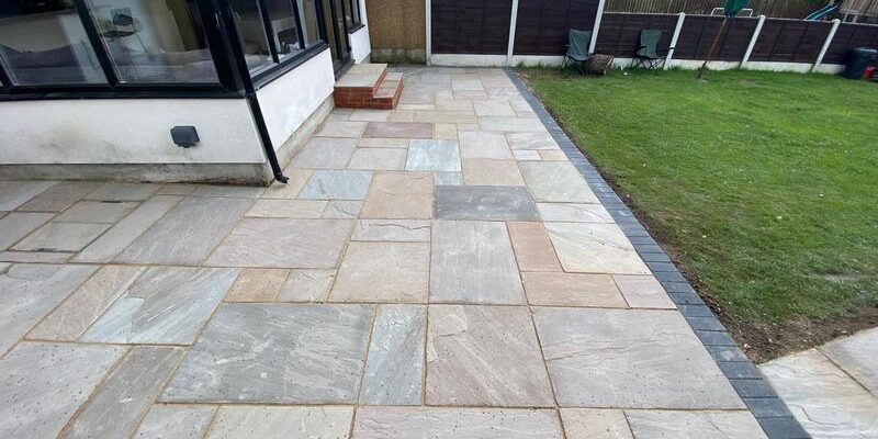 indian sandstone patio clitheroe lancashire11