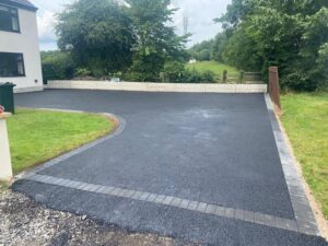 Tarmac Front Driveway in Clitheroe, Lancashire