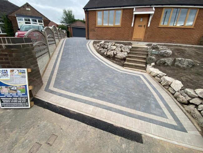 blackburn block paving driveway and patio 07