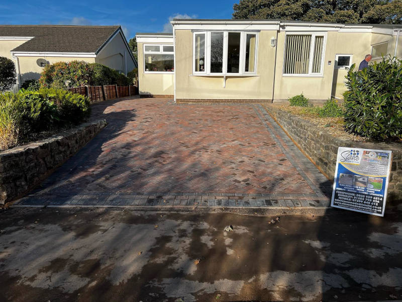 bungalow block paved driveway 4 1