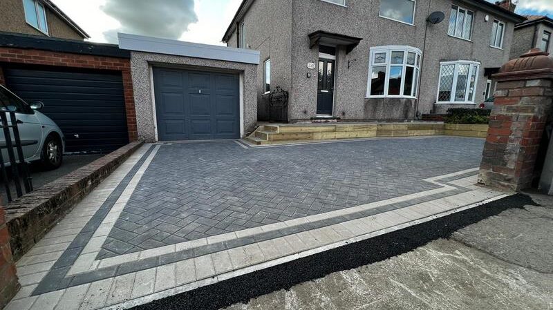 accrington front driveways with steps 15
