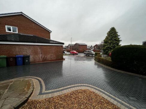 bury 3 driveways grey block paved driveway 07