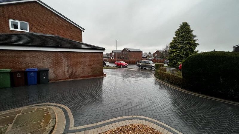 bury 3 driveways grey block paved driveway 07
