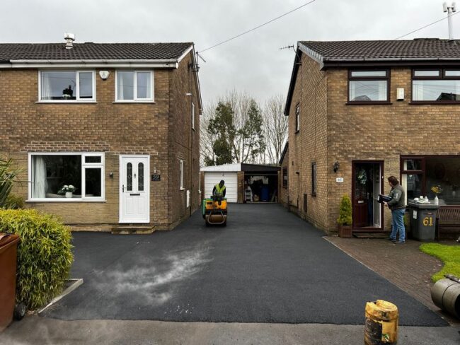 nelson double tarmac driveway 04