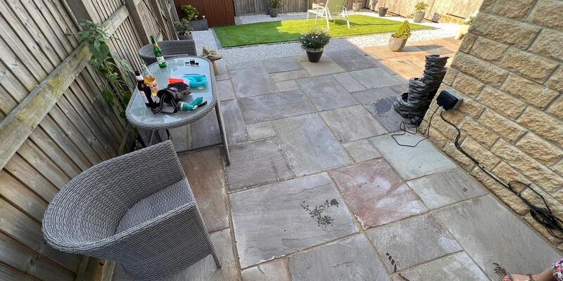 bury garden transformation patio artificial grass 05