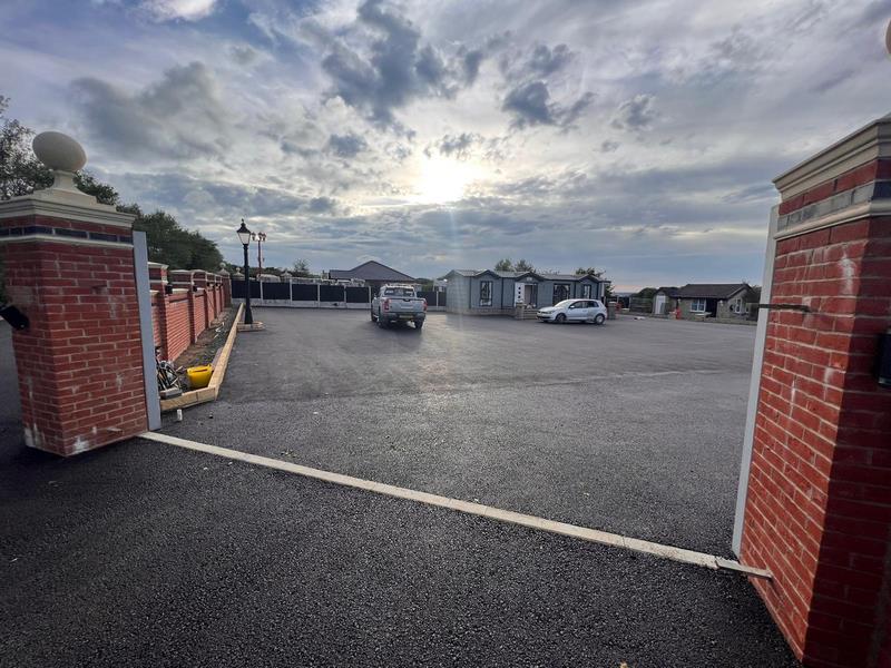 large tarmac parking area lancashire 03