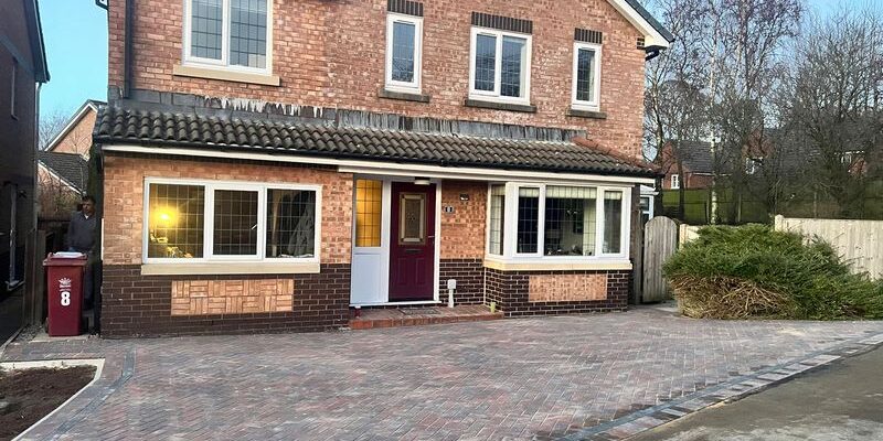 leyland block paved driveway 02