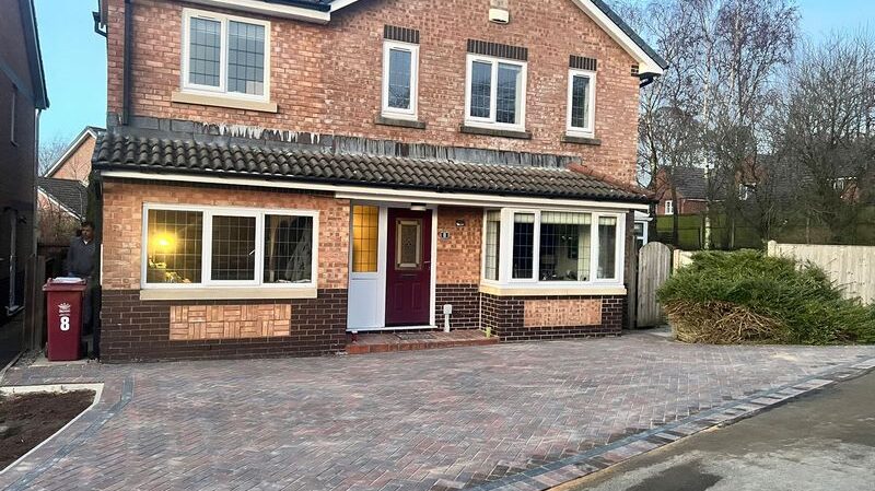 leyland block paved driveway 02