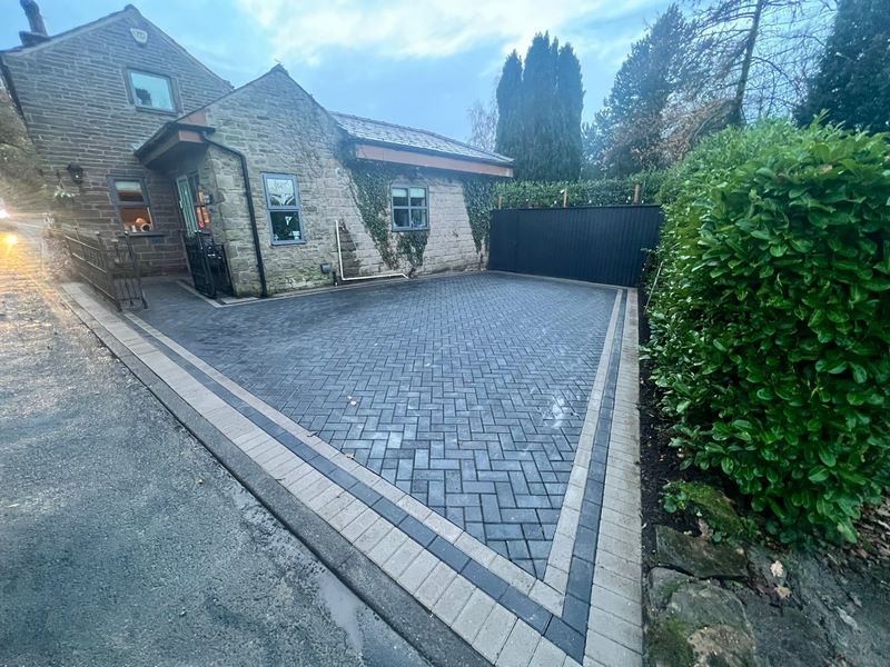 wigan block paved driveway 01