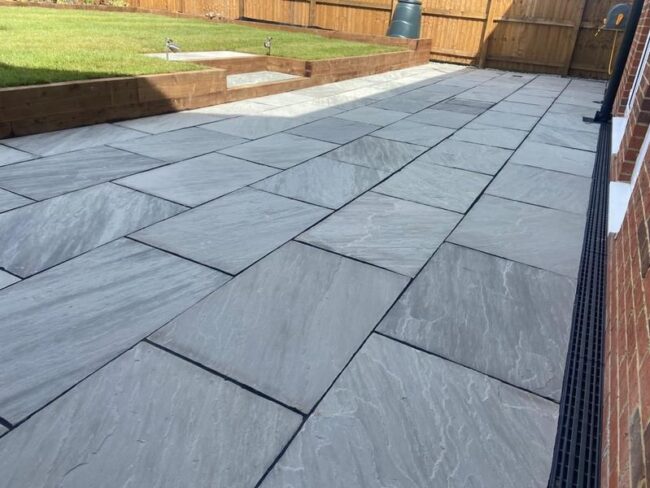 blackburn new indian sandstone patio 15