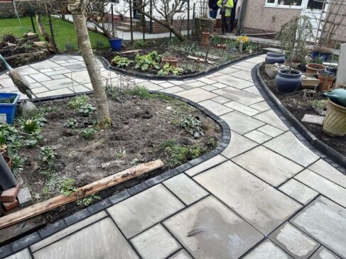 chorley kendall gray indian sandstone garden patio 0003