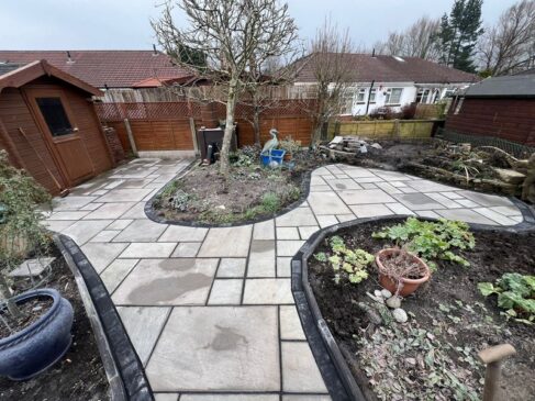 chorley kendall gray indian sandstone garden patio 0004