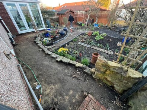 chorley kendall gray indian sandstone garden patio 0007