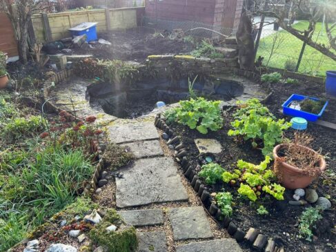 landscaping in chorley kendall gray indian sandstone garden patio 0009