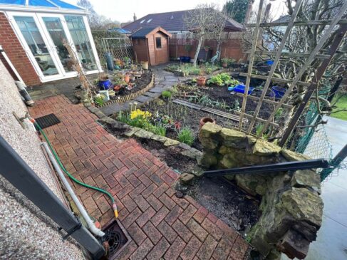 chorley kendall gray indian sandstone garden patio 0010