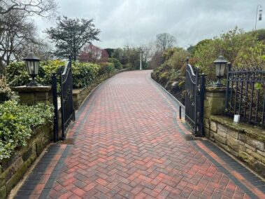 harwood huge block paved driveway 27