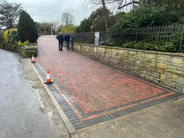 harwood huge block paved driveway 28