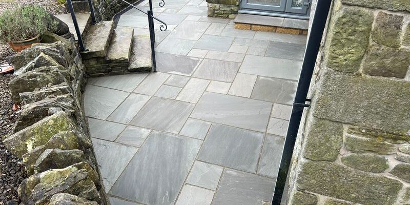 ramsbottom indian sandstone patio 06