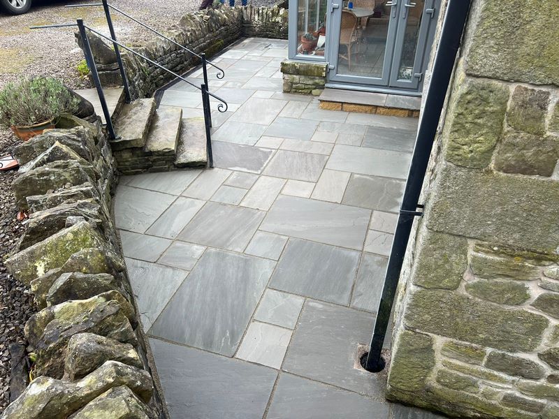 ramsbottom indian sandstone patio 06