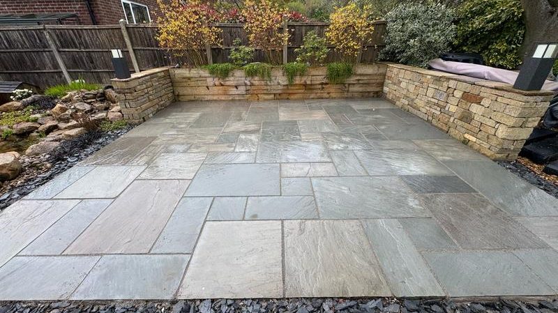 double natural stone patio 04