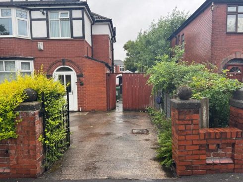 block paved driveway charcoal edging middleton manchester 02