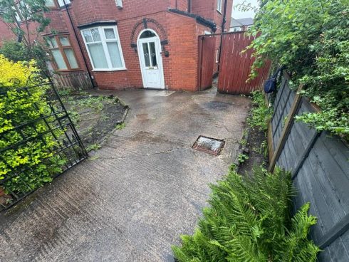 block paved driveway charcoal edging middleton manchester 03