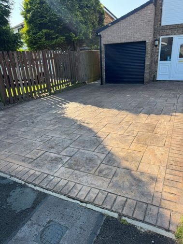 driveway repair jet wash re colour burnley 04