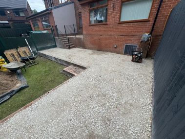 kindle grey porcelain patio grouting steps rochdale 21