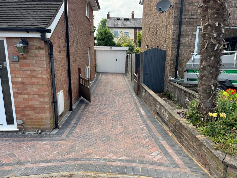 block paved driveway in preston 07