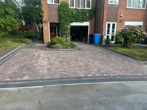 block paved driveway stockport 11