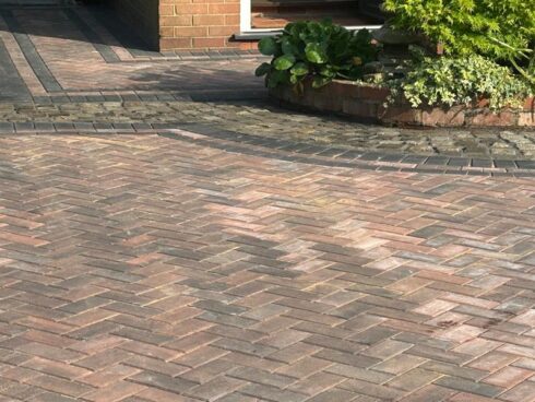 block paved driveway stockport 13