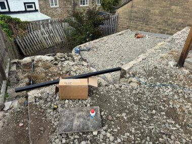 autumn brown indian sandstone patio in nelson 11