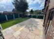 landscaping in manchester indian sandstone patio artificial grass middleton manchester 08