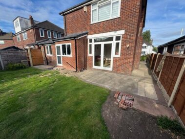 autumn brown indian sandstone patio bury 10